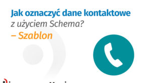 Jak oznaczyć dane kontaktowe z użyciem Schema? Szablon - grafika okładkowa