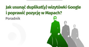 Jak usunąć duplikat(y) wizytówki Google i poprawić pozycję - grafika wyróżniająca