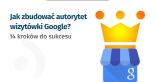 Wzmacnianie i budowanie autorytetu wizytówki Google Moja Firma - grafika na okładkę