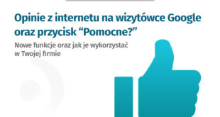 Nowe funkcjonalności dotyczące opinii na wizytówkach Google Moja Firma - obrazek wyróżniający artykuł