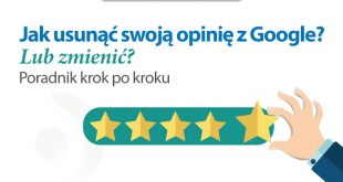 Zmiana i usuwanie opinii Google - grafika do wpisu